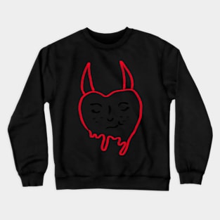 Devilish drip Crewneck Sweatshirt